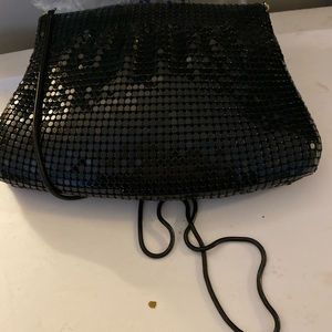 Vintage 80’s Black bag